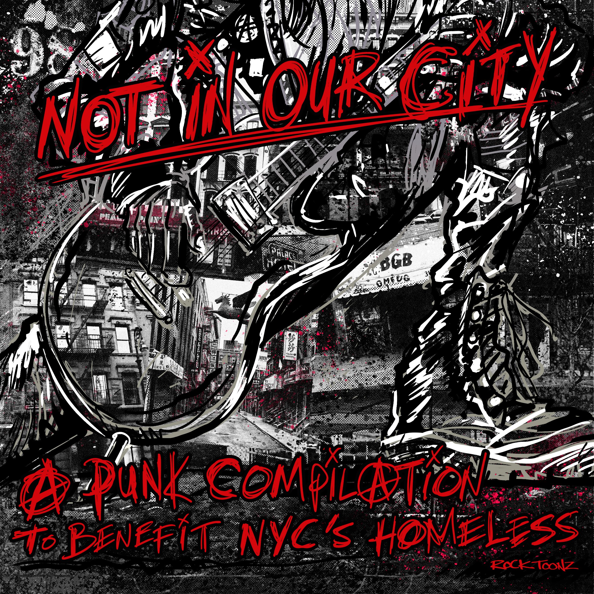 Not In Our City | Benefit CD for NYC's Homeless — knifetwister records